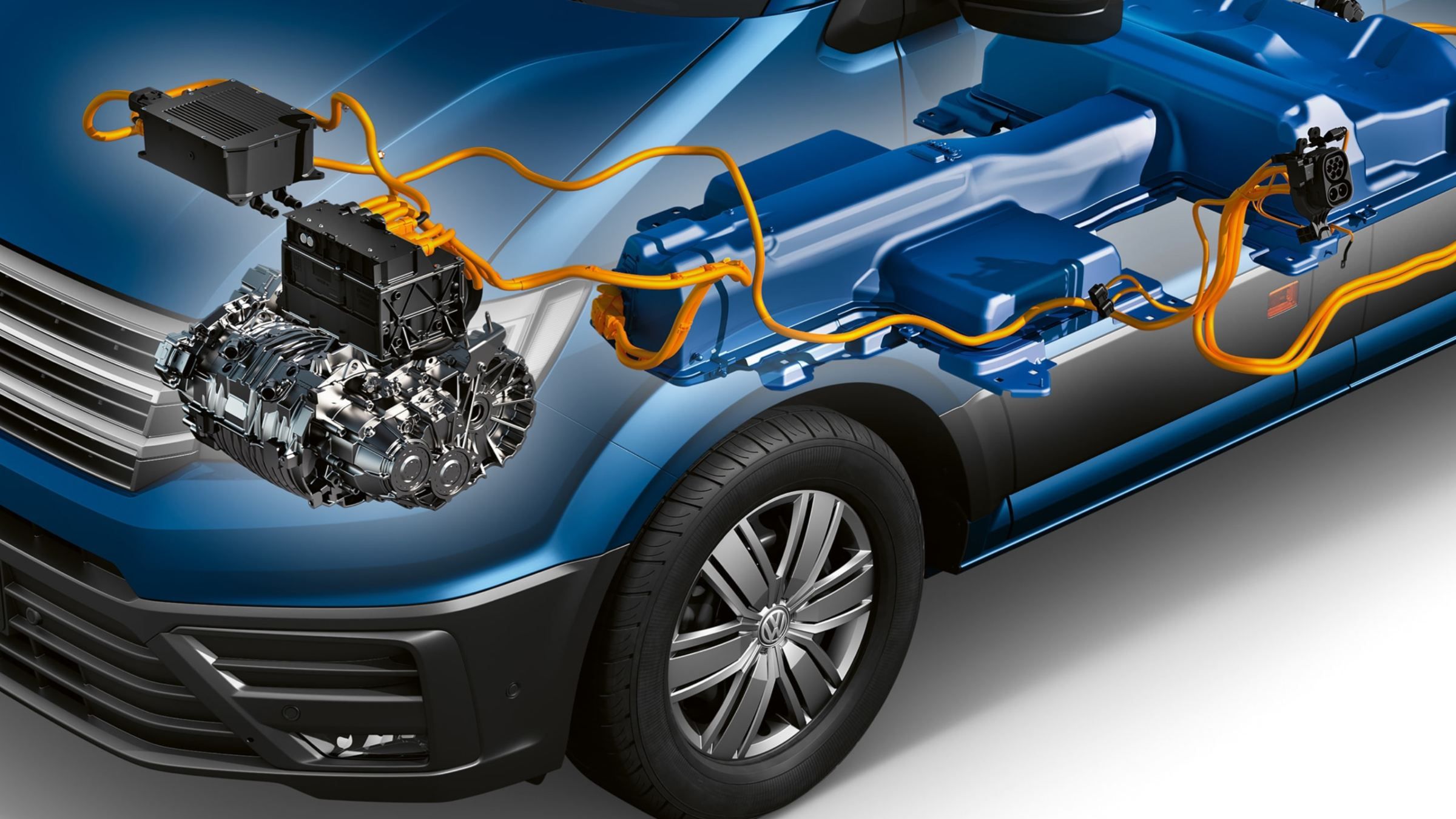 Grafik zu Volkswagen e-Crafter Energierückgewinnung