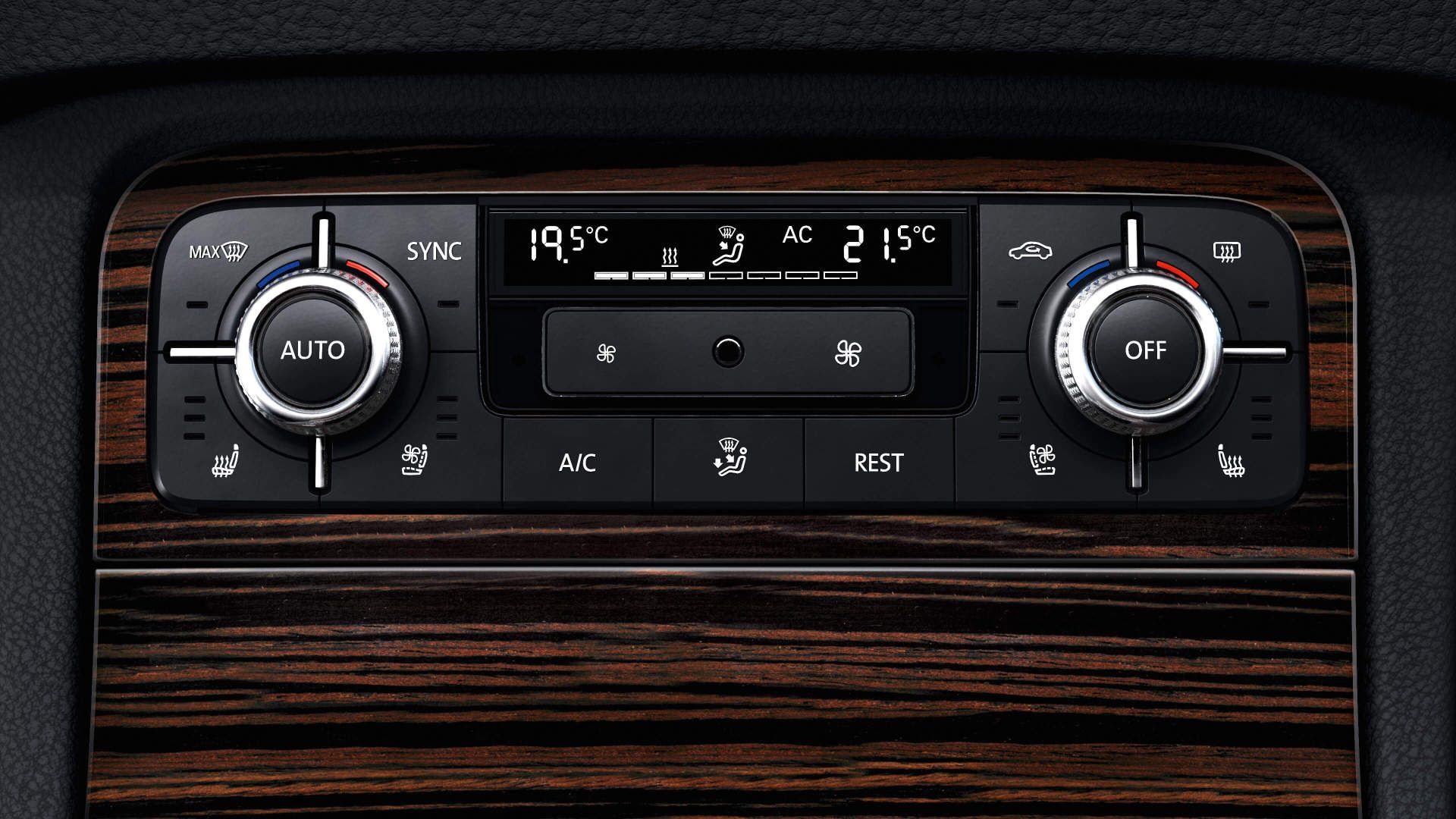 VW Touareg Vorgängermodell Klimaanlage "Climatronic" Steuerung