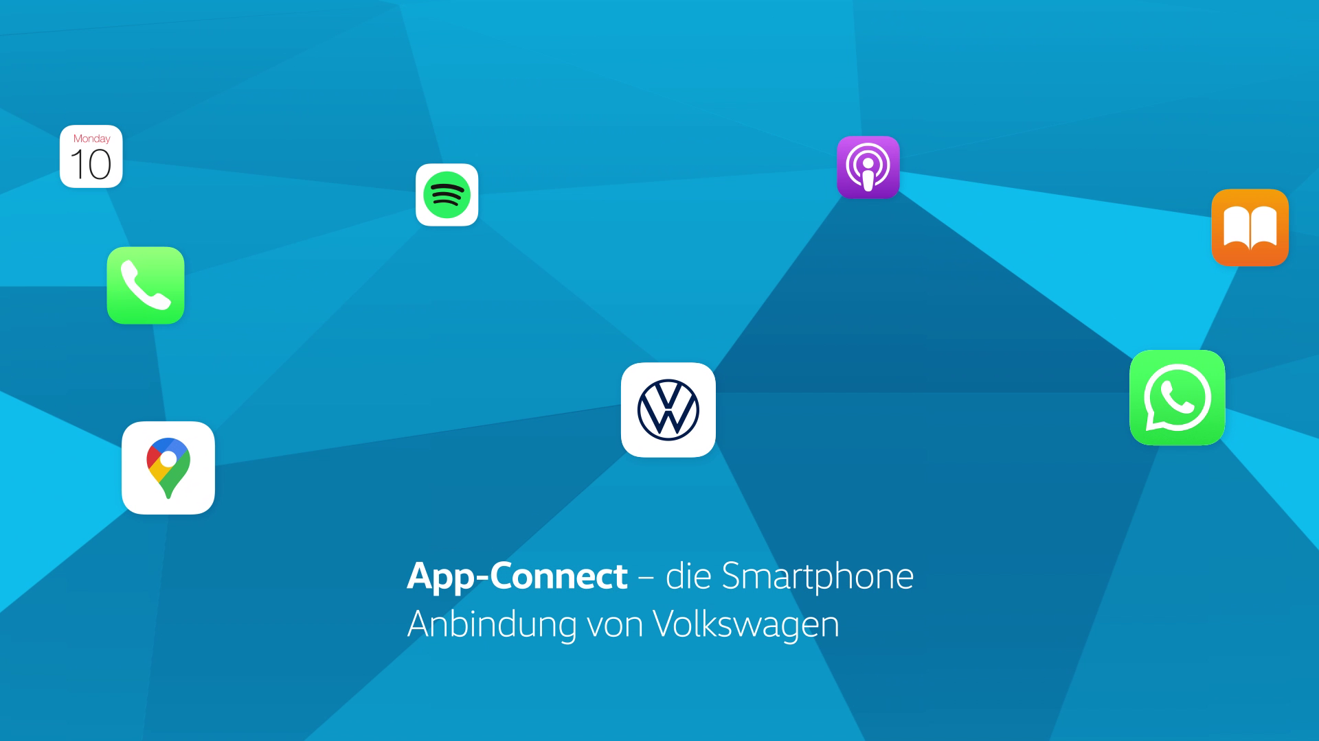 Vorschau aller Apps die möglich sind mit App Connect
