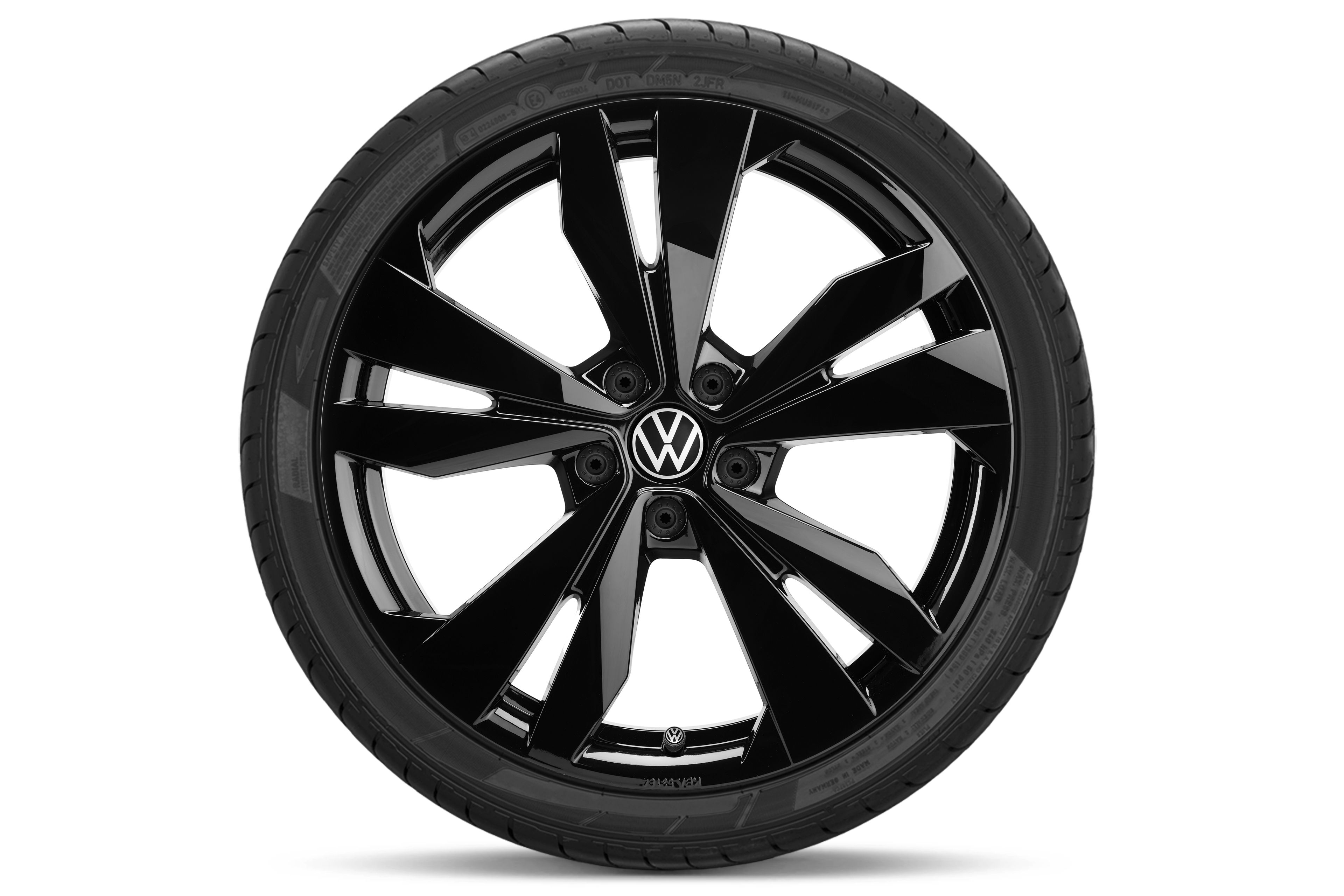 VW Volkswagen Winterkomplettrad Loen schwarz
