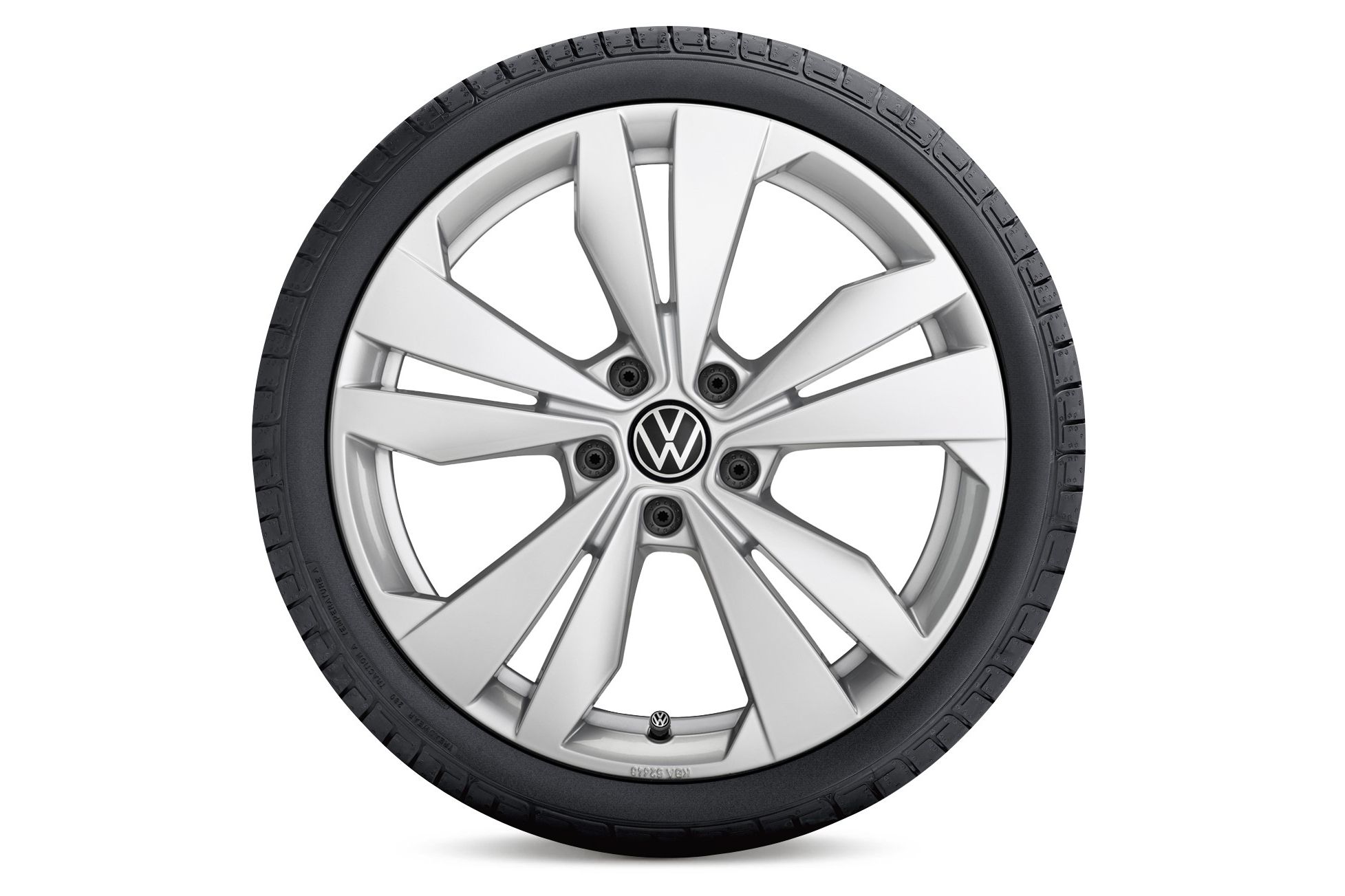 VW Volkswagen Winterkomplettrad Loen silber