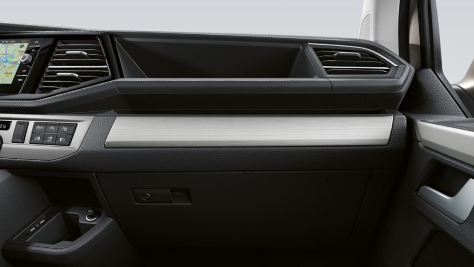 VW Multivan 6.1 Dekorleiste in Bright Brushed Grey 