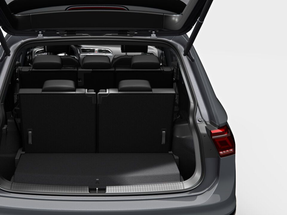 Ansicht Kofferraum VW Tiguan 7-Sitzer