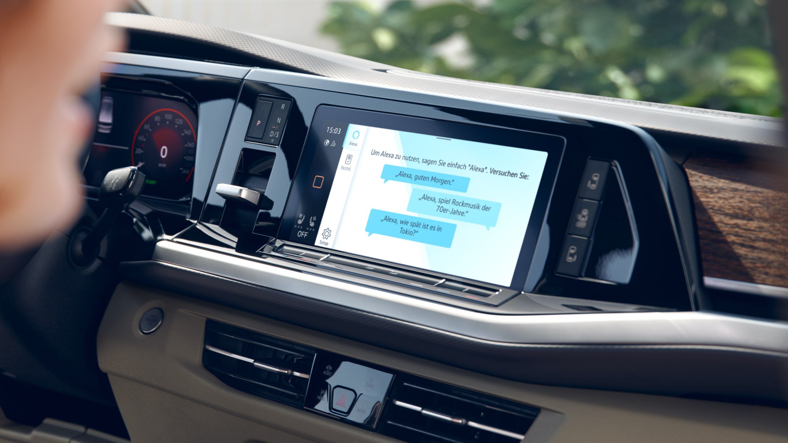 Die Sprachsteuerung im neuen VW Multivan T7 2021.