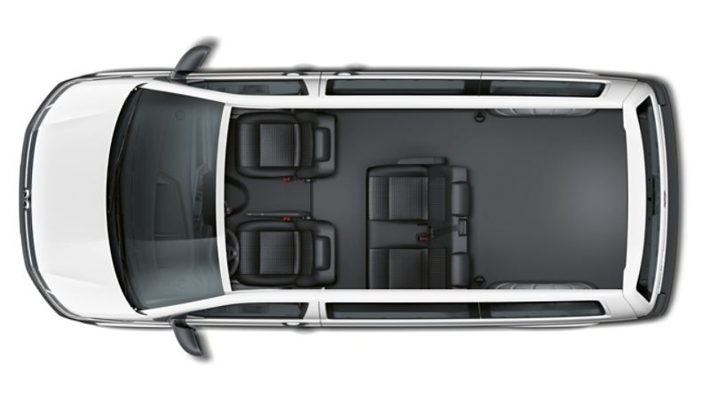 VW Transporter 6.1 Kombi mit kurzem Radstand und 4 Sitzen