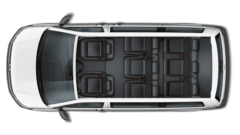 VW Transporter 6.1 Kombi mit kurzem Radstand und 8 Sitzen