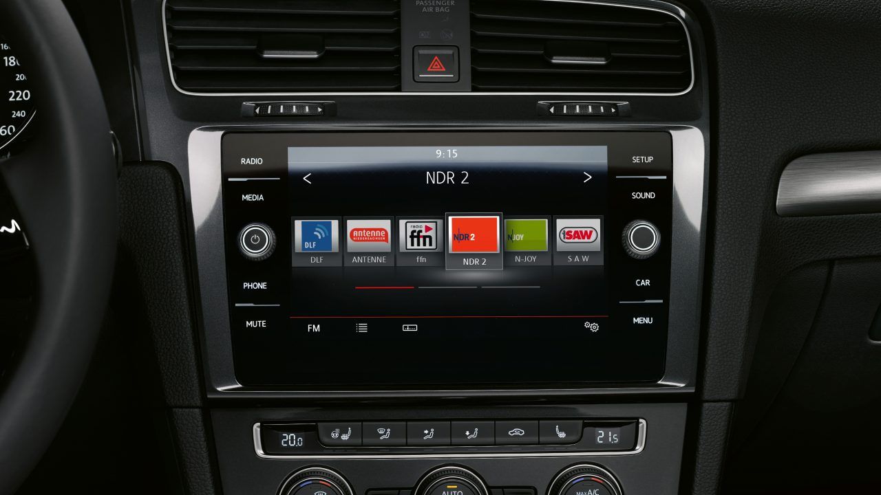 VW Golf Variant Vorgängermodell Radio- und Navigationssysteme