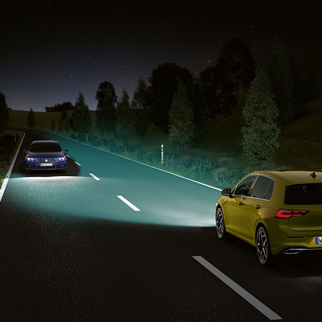 Light Assist Fernlichtregulierung im VW Golf