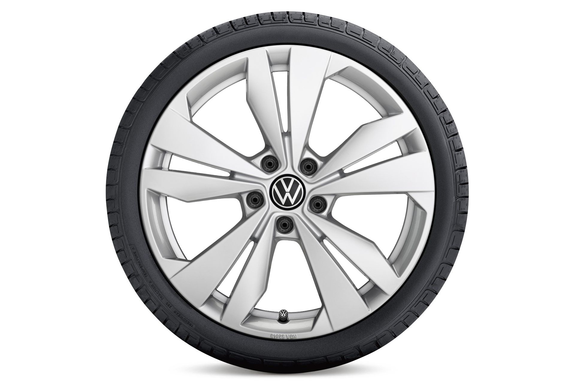 VW Volkswagen Winterkomplettrad Loen silber