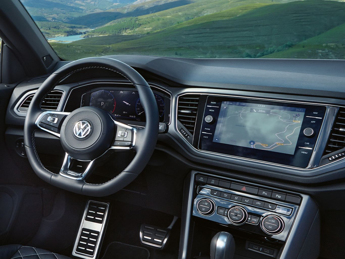 VW T-Roc Cabriolet Vorgängermodell cockpit