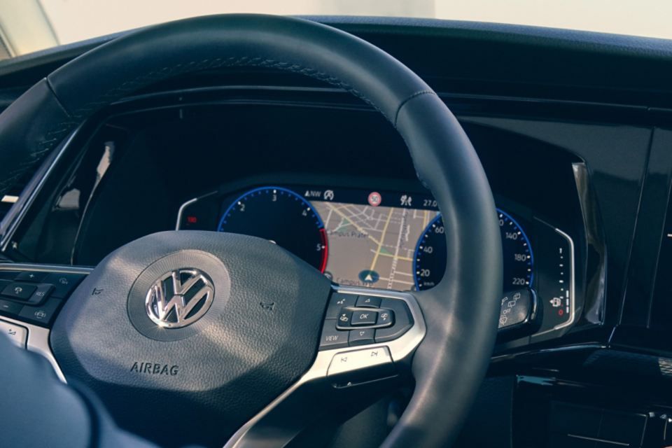 Digital Cockpit eines VW Multivan 6.1.