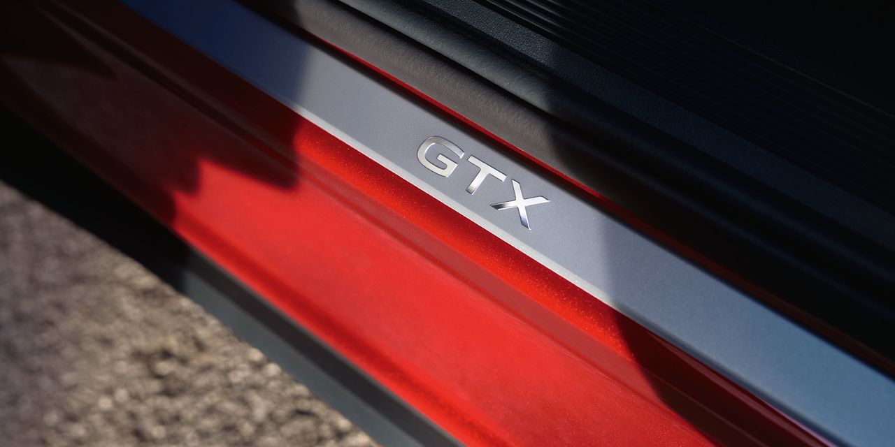 GTX Zierleiste an der Innenverkleidung des ID.5 GTX