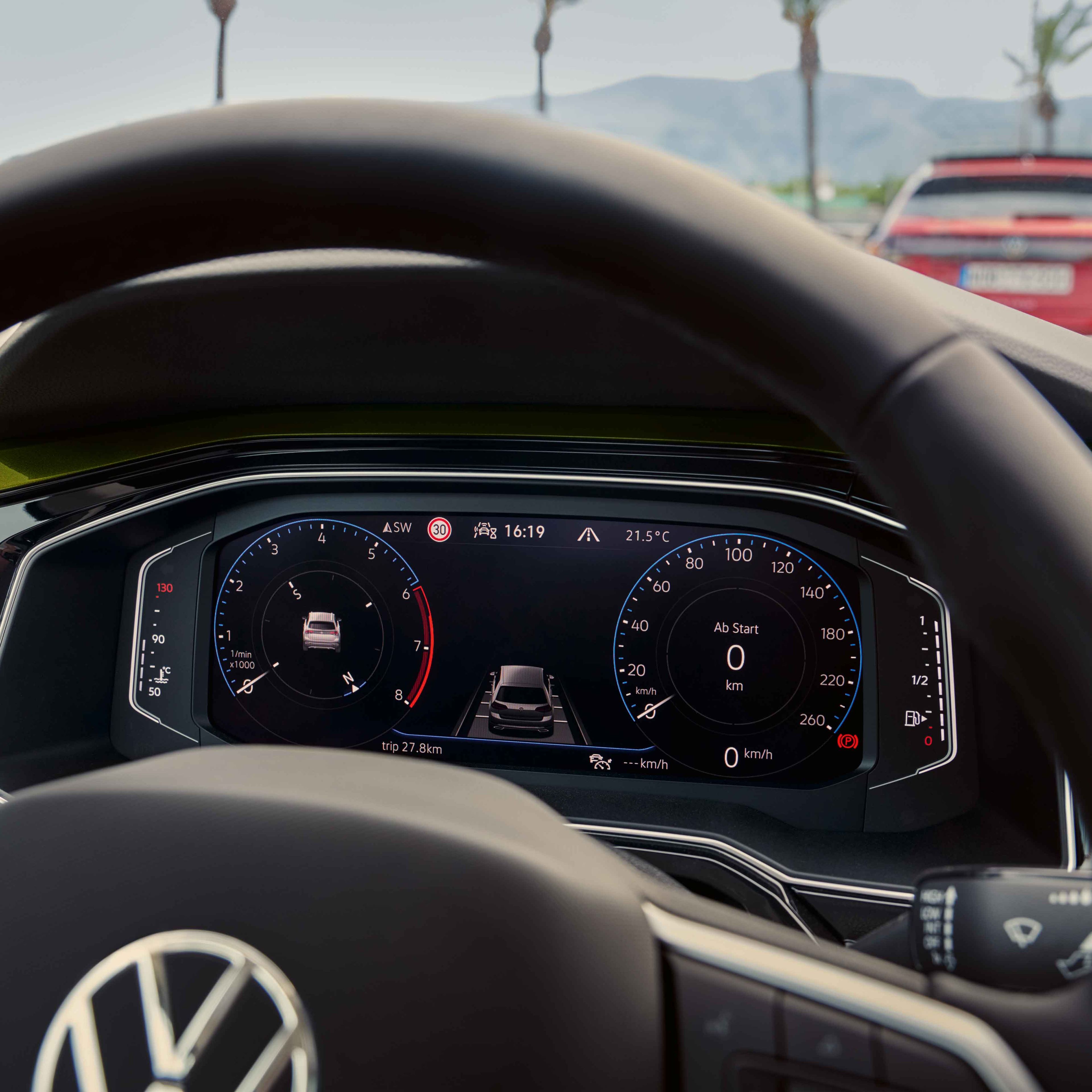 Digital Cockpit im VW Taigo Style