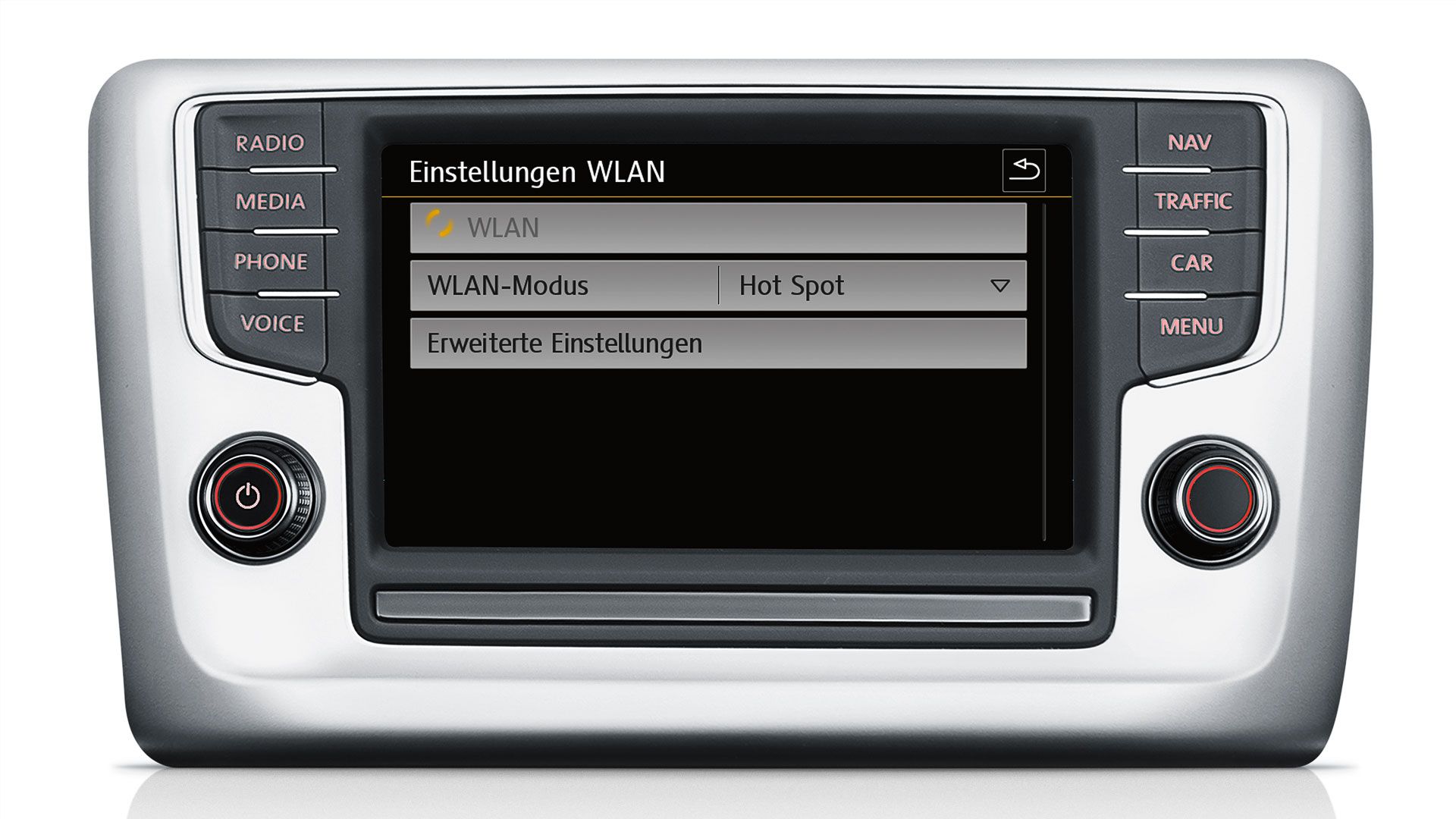 VW Polo Vorgängermodell Discover Media navigationssystem