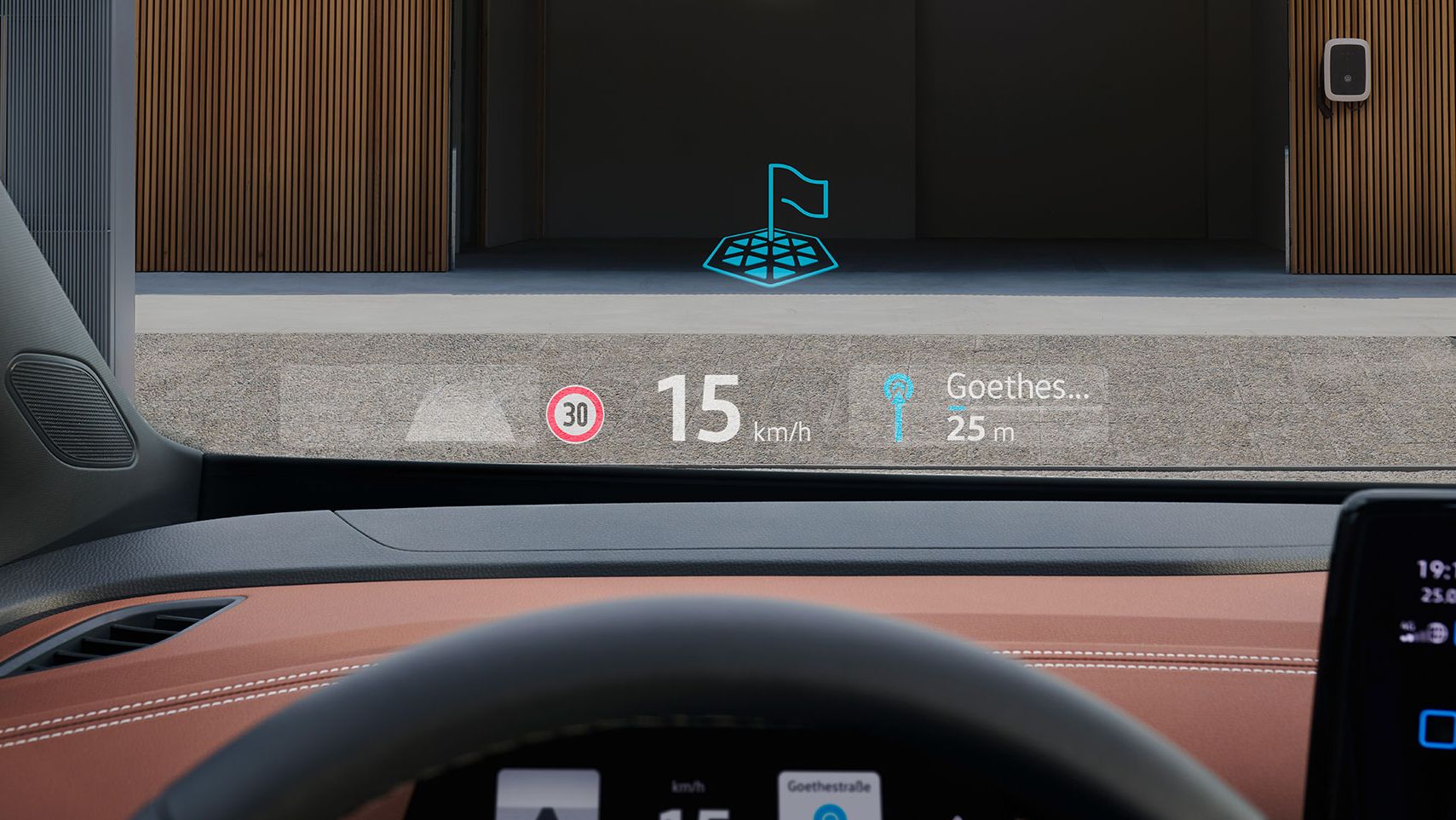 AR-Head-Up Navigation im VW ID.5