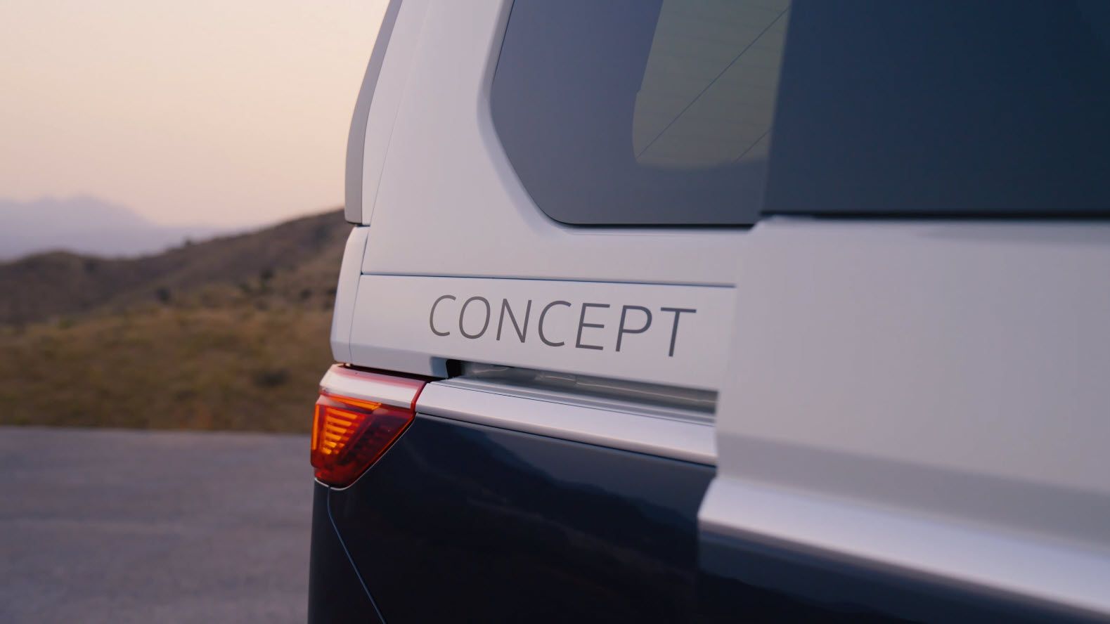 VW California Concept Schriftzug