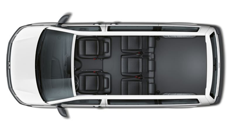 VW Transporter 6.1 Kombi mit kurzem Radstand und 5 Sitzen