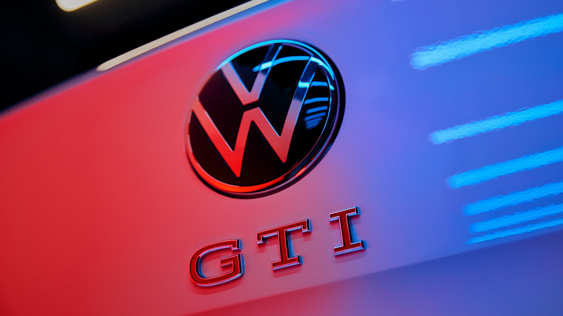 VW Polo GTI Schriftzug