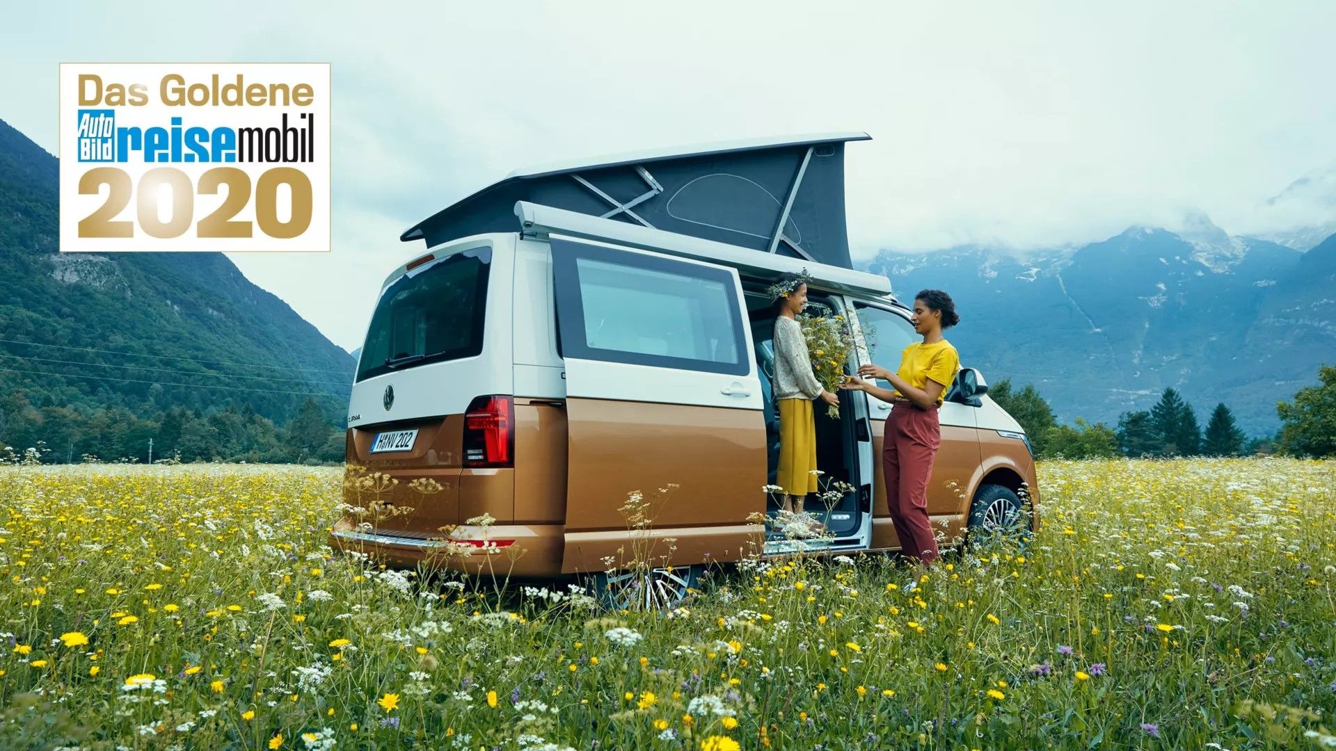 Das goldene Reisemobil 2020 – Kategorie Camper: Der VW California 6.1
