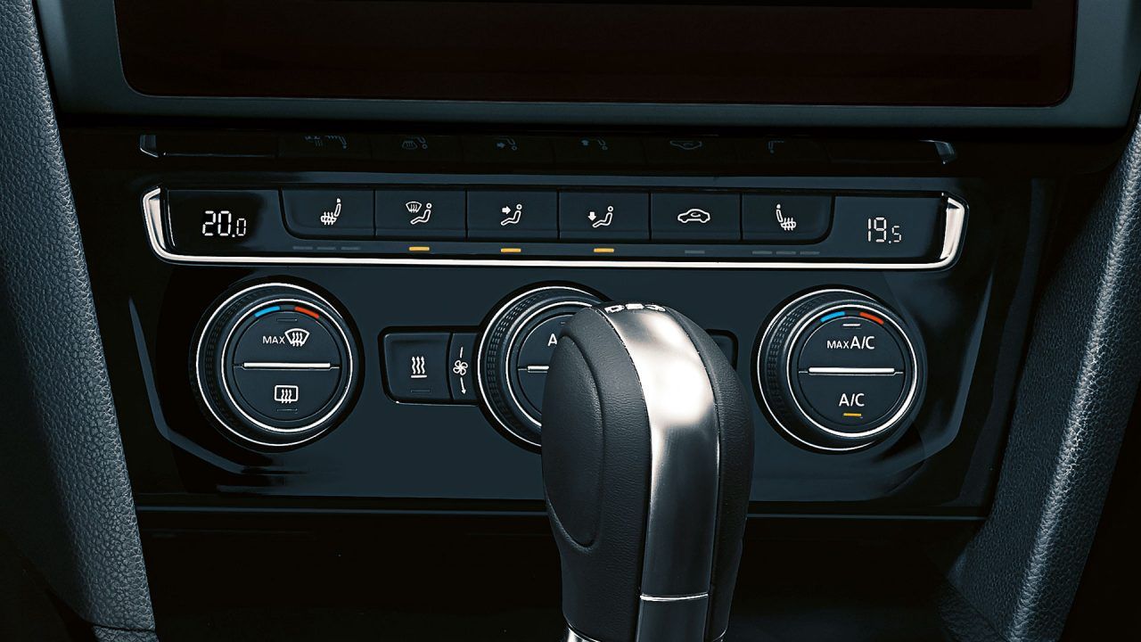 VW Passat GTE Klimaanlage
