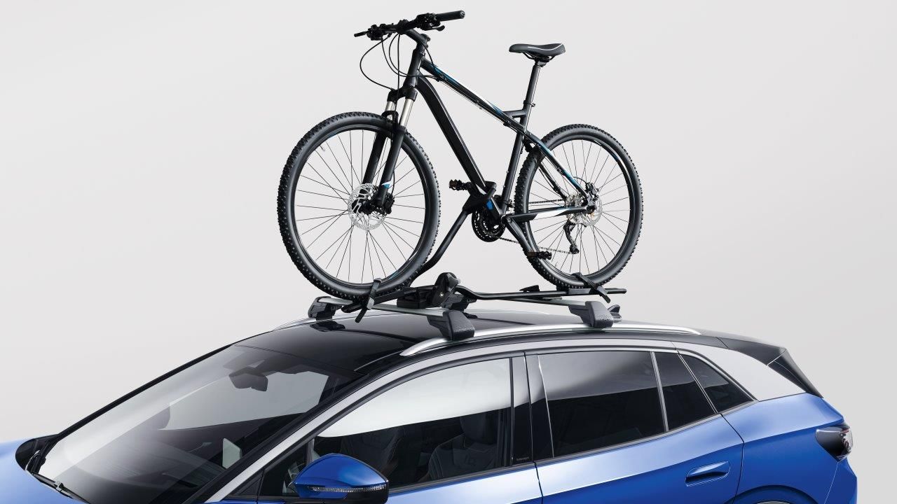 Volkswagen Fahrradhalter "Logo" für die Dachmontage
