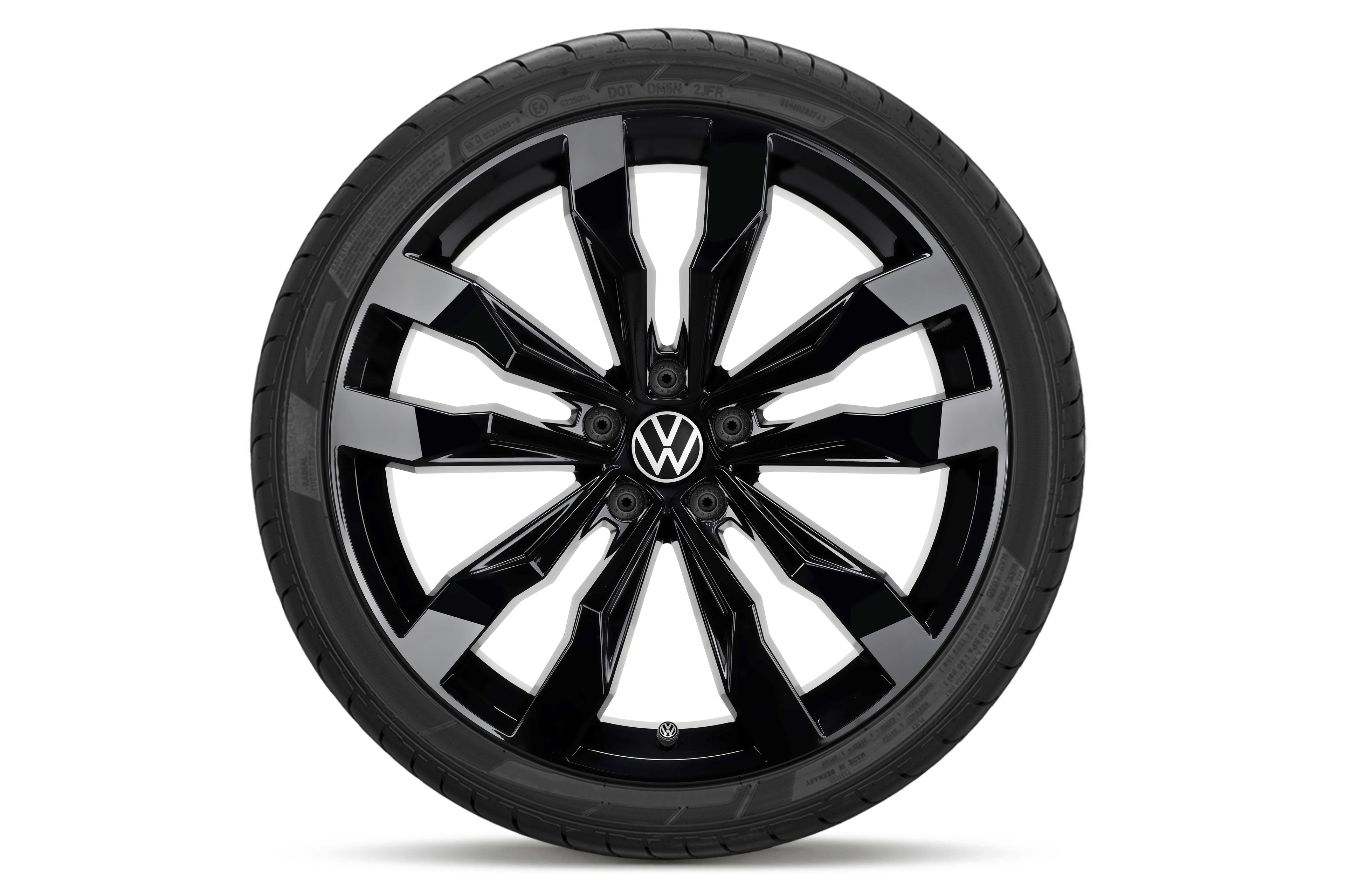 VW Volkswagen Suzuka schwarz Winterkomplettrad