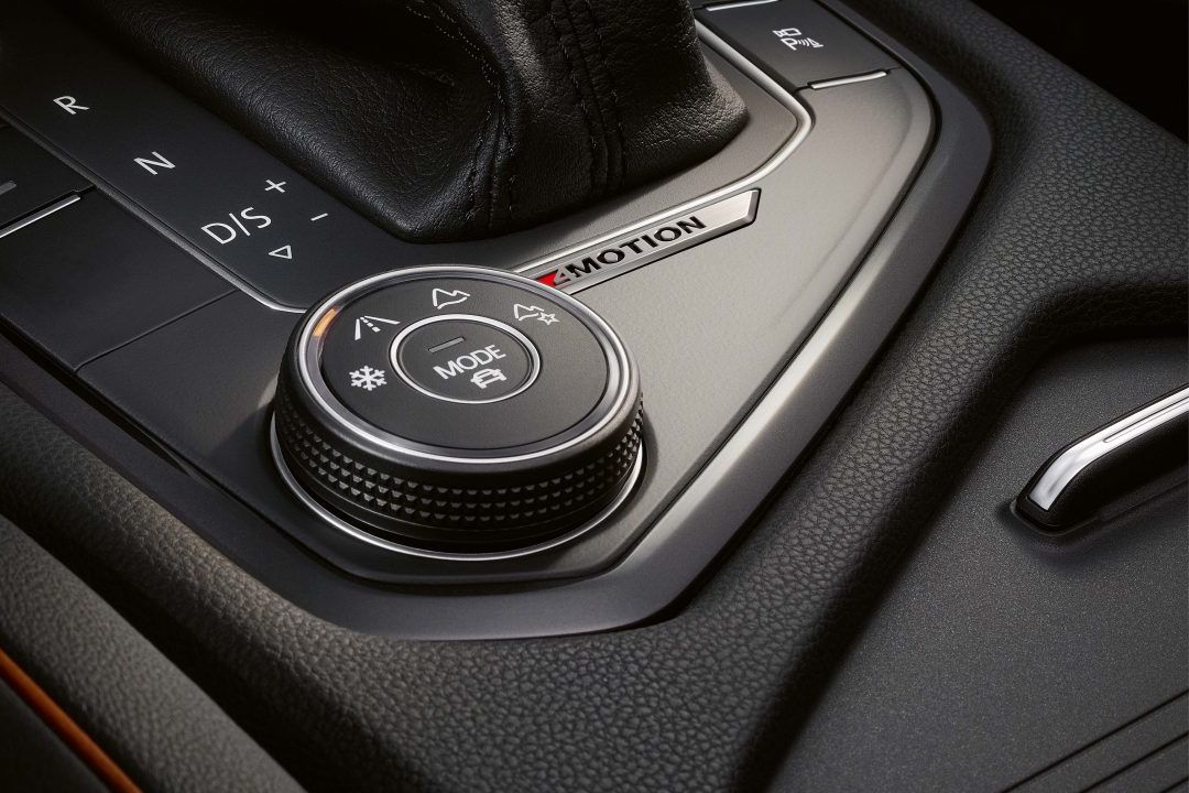 VW Tiguan Vorgängermodell Fahrprofilauswahl mit 4MOTION Active Control