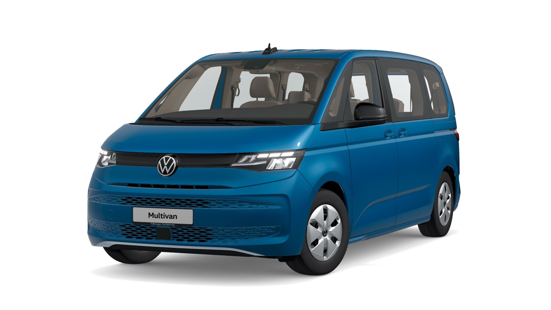 Der neue VW T7 Multivan in Blau