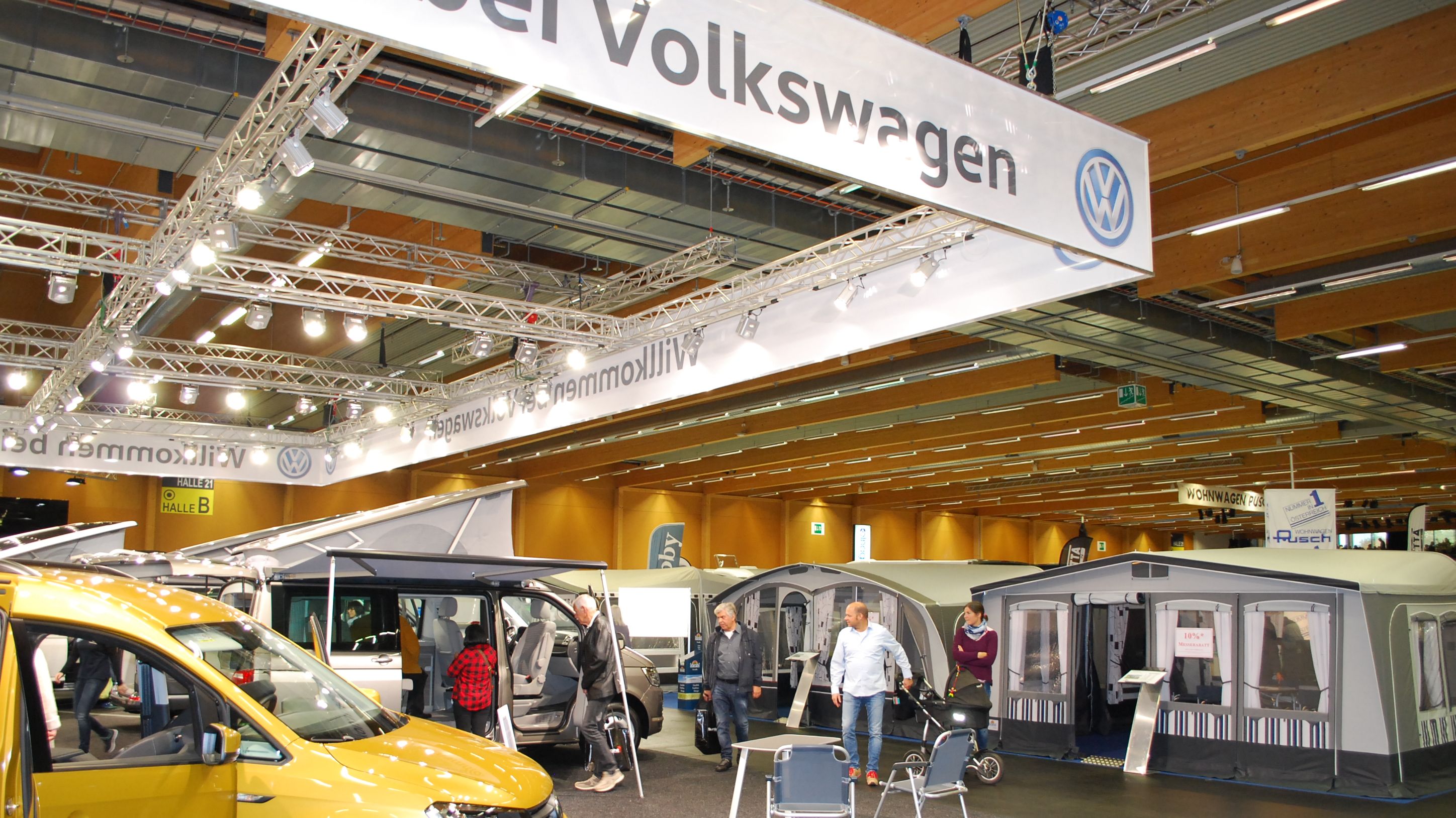 Caravan Salon Wels VW Nutzfahrzeuge