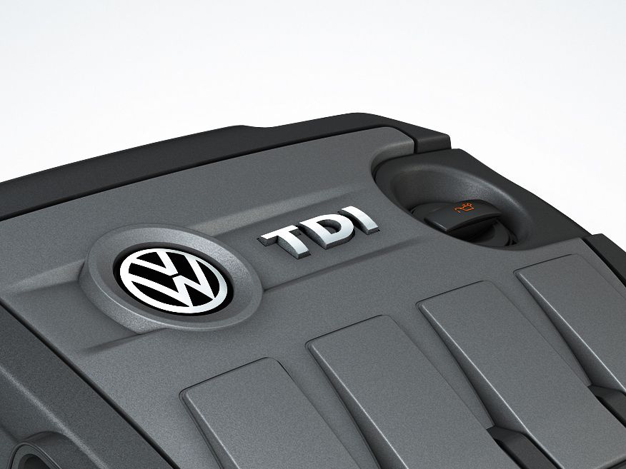 TDI-Motor des VW Jetta
