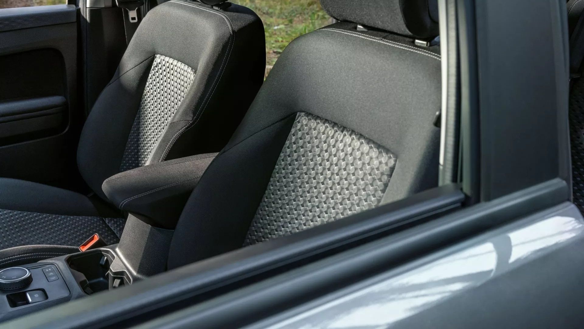 Das Navigationssystem im VW Caddy.