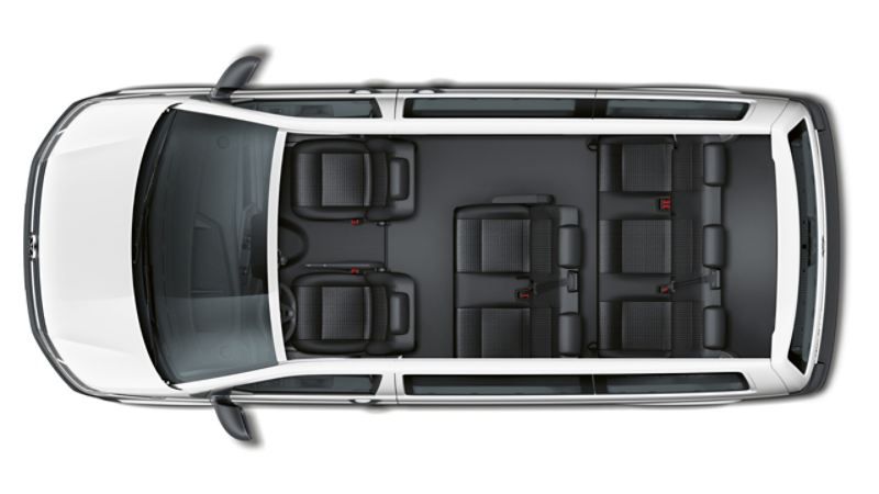 VW Transporter 6.1 Kombi mit kurzem Radstand und 7 Sitzen