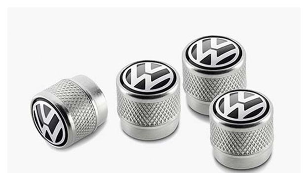 VW Ventilkappen-Set bestehend aus 4 Ventilkappen