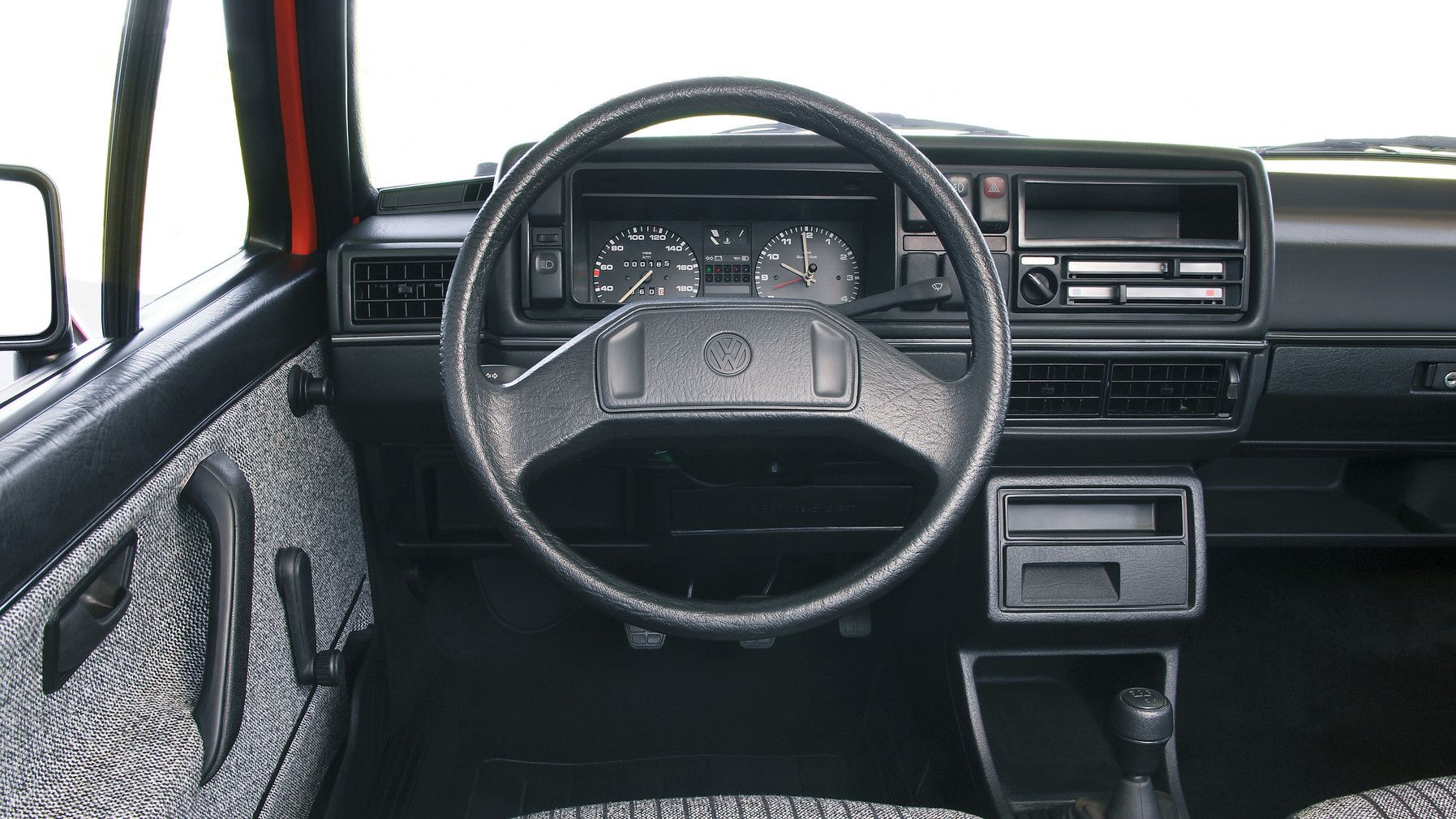 Der Innenraum des VW Golf 2 (Interieur)
