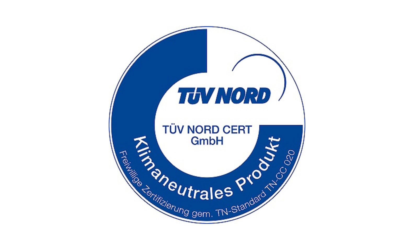 VW TÜV Nord Certifiacte