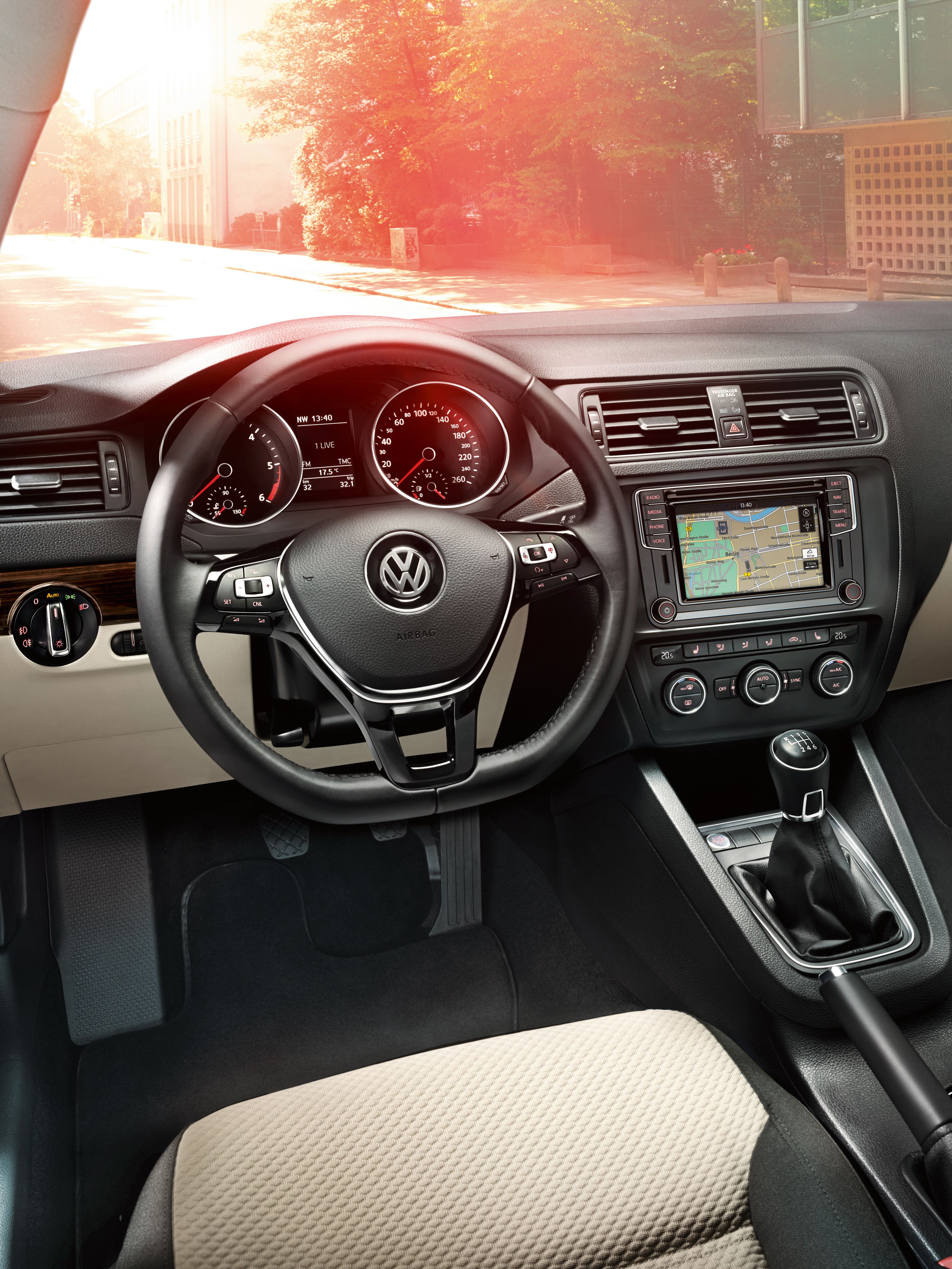 Cockpit des VW Jetta