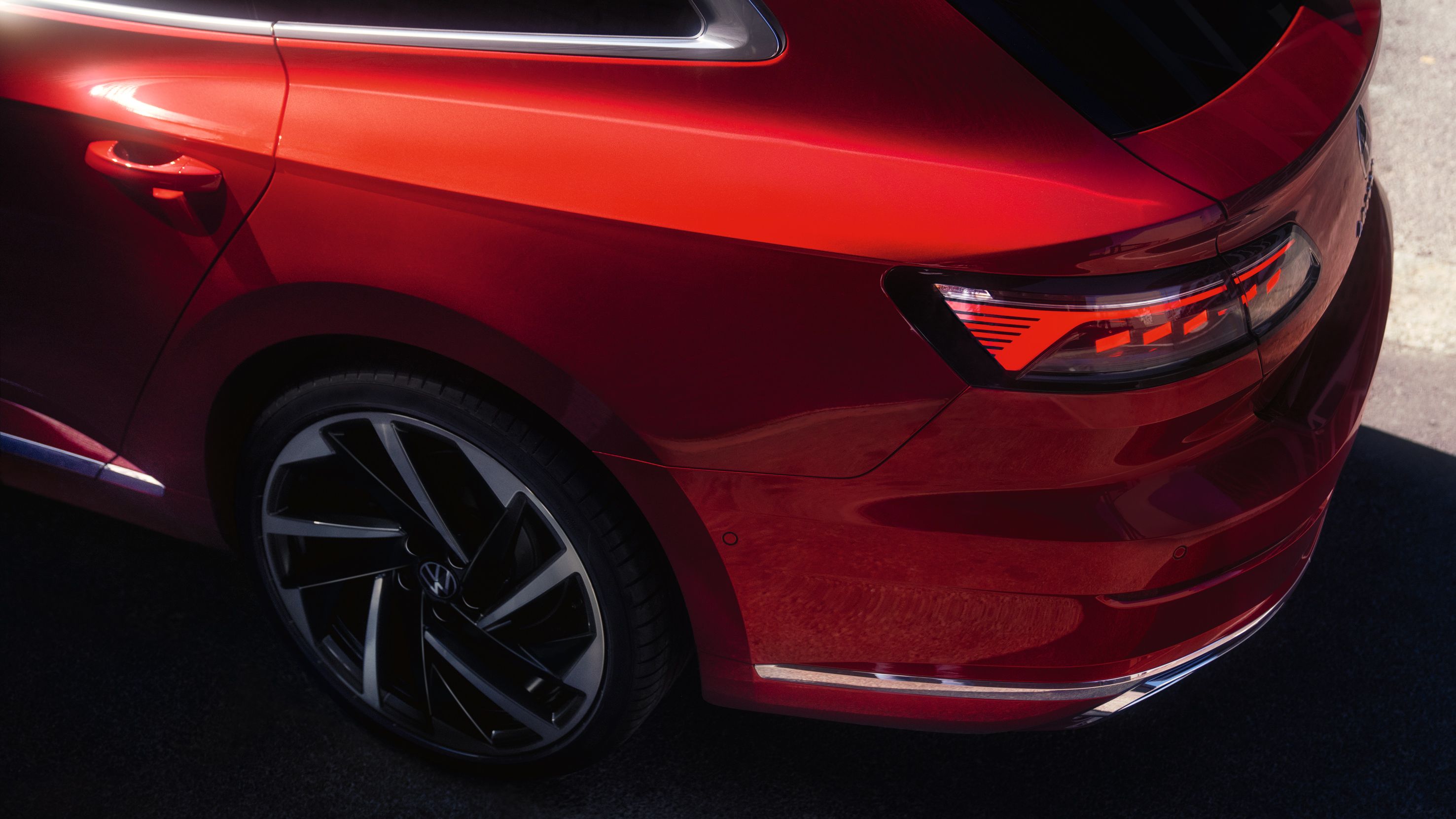 VW Arteon Shooting Brake LED Rückleuchten seitlich