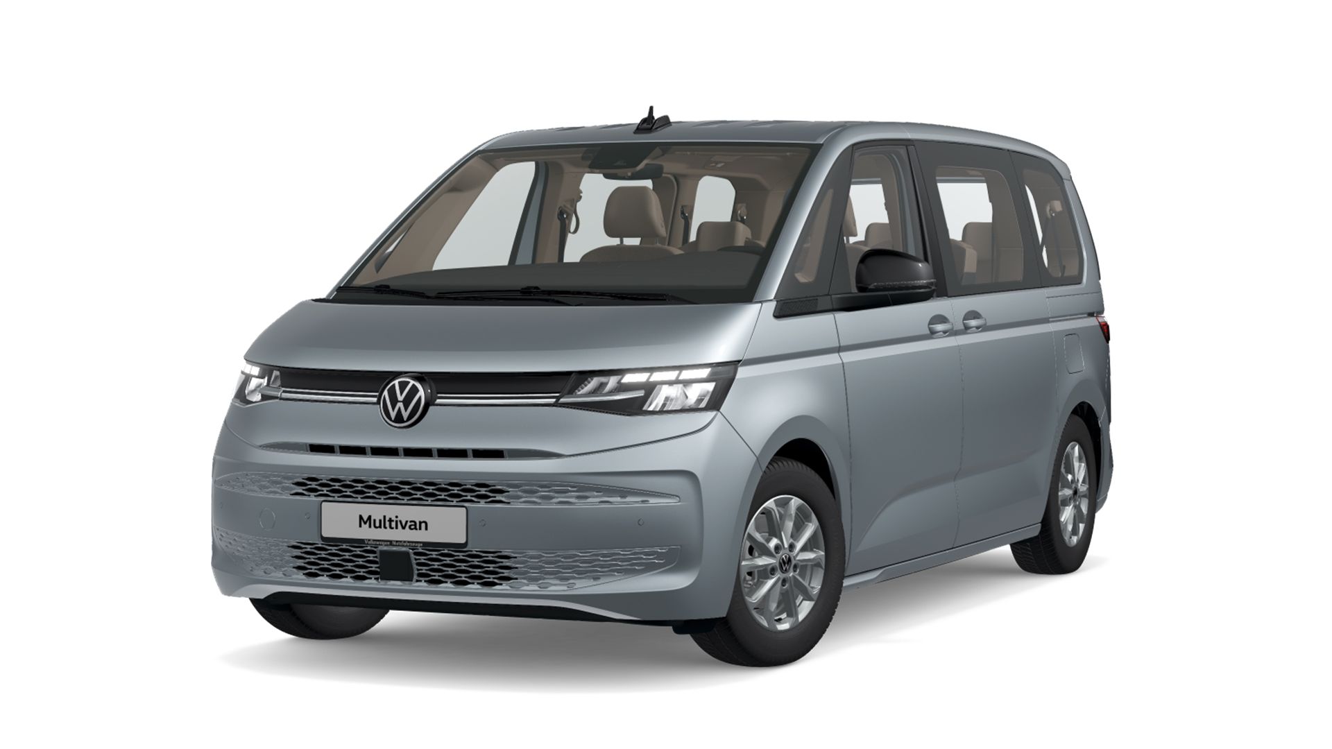 Der neue VW T7 Multivan Life in Grau